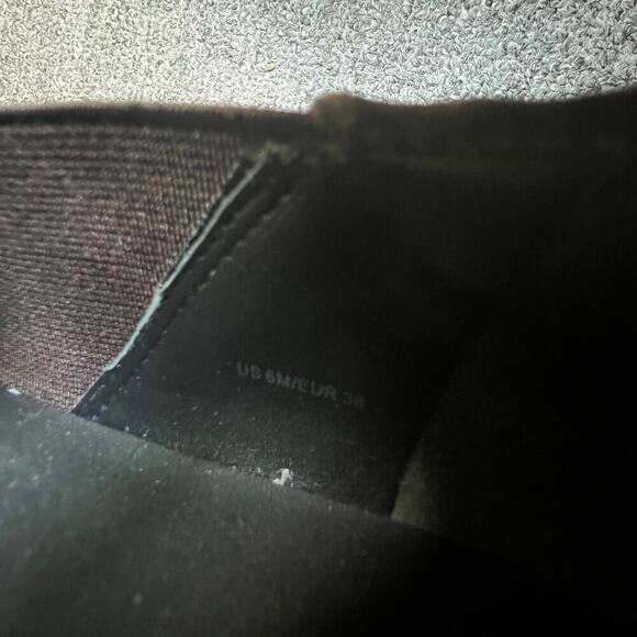 Vince Brown Warren Suede Platform Slip On Sneaker Sz 6 - Picture 9 of 11